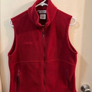 Red Columbia Vest